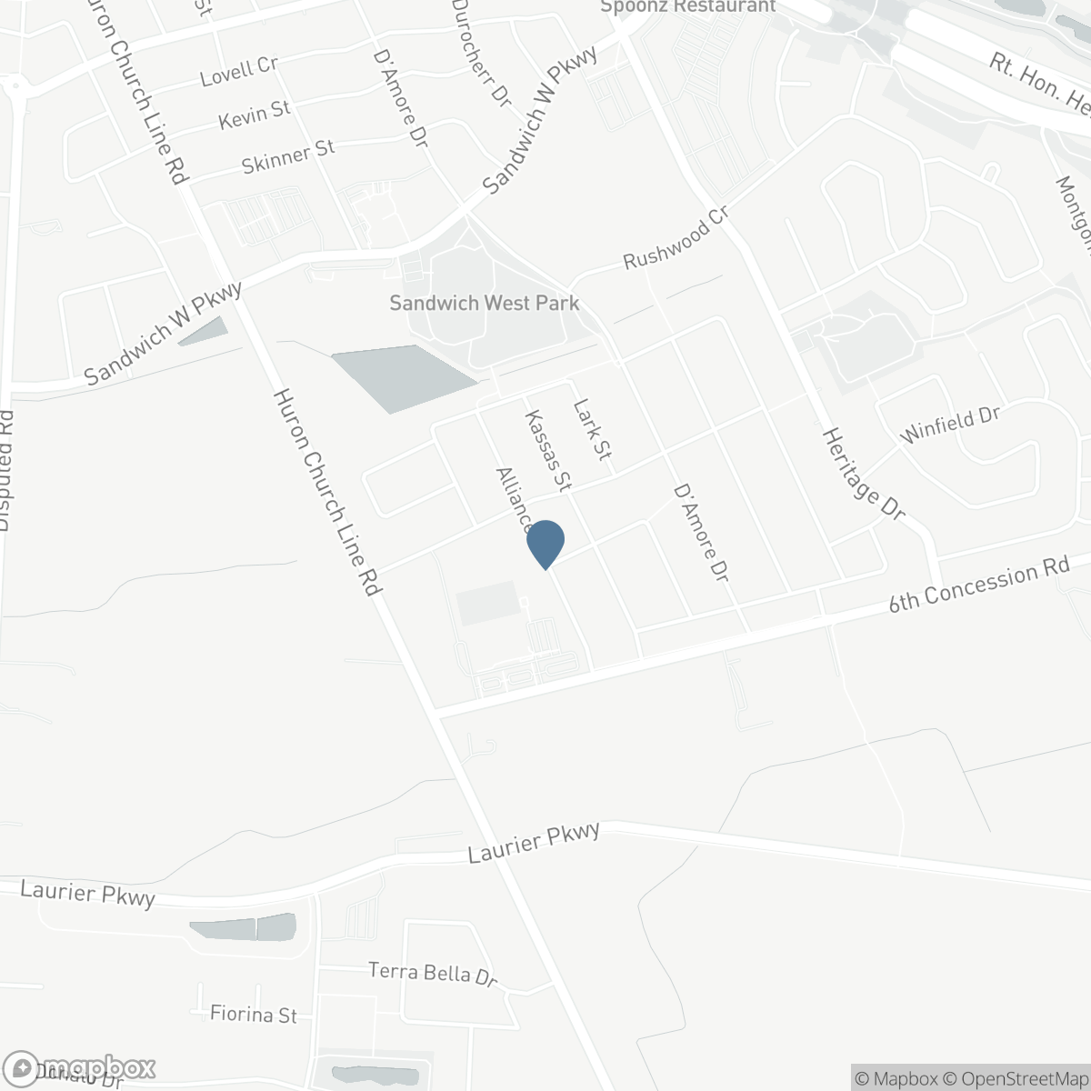 1172 ALLIANCE STREET, LaSalle, Ontario N9H 0C3